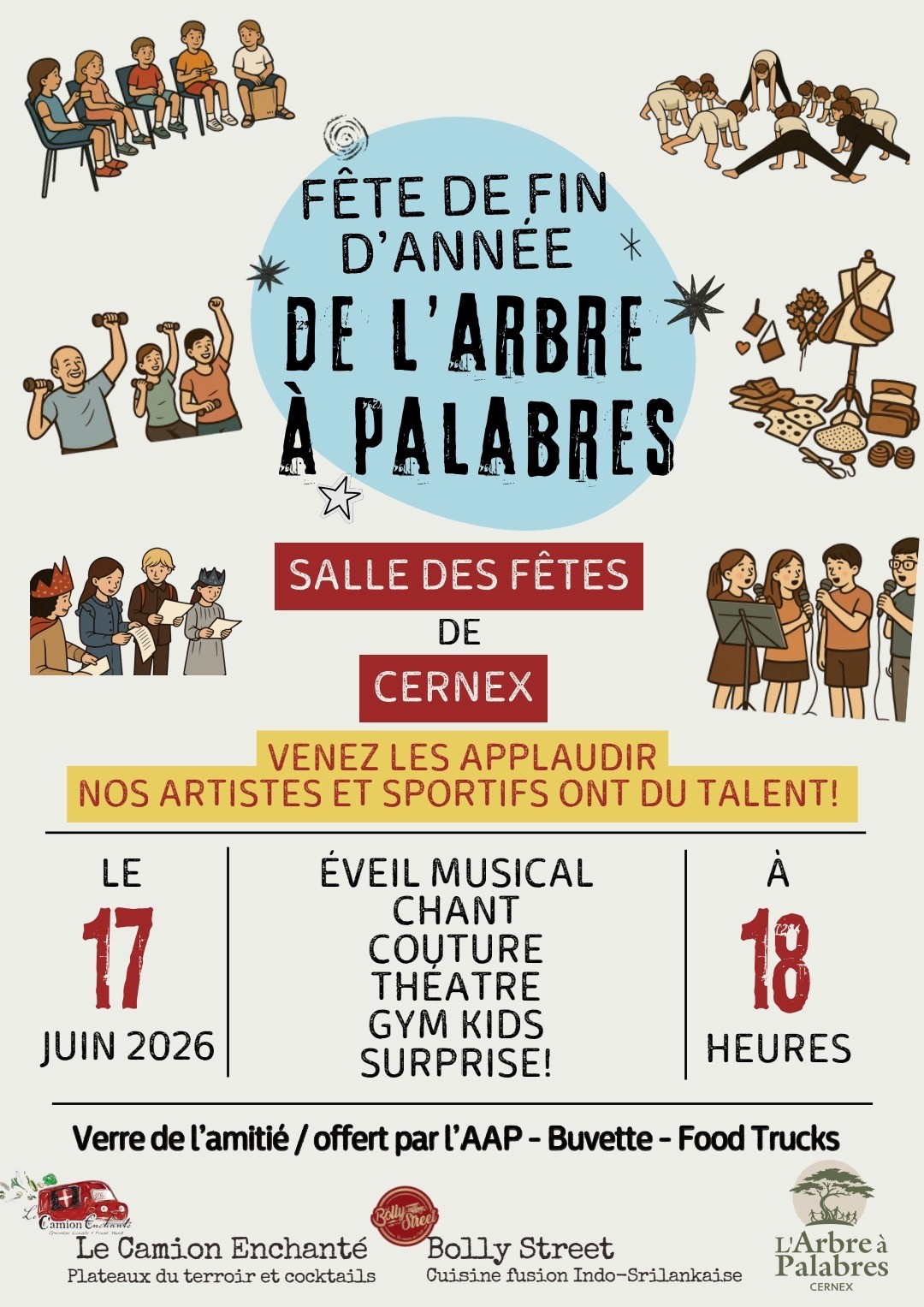 AAP fete fin d annee 2026