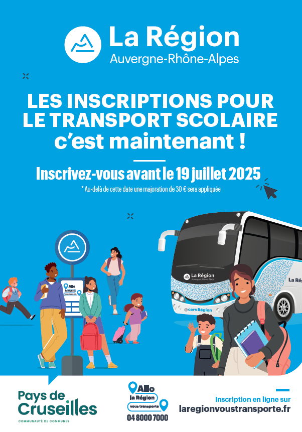 inscription transport scolaire 25 26